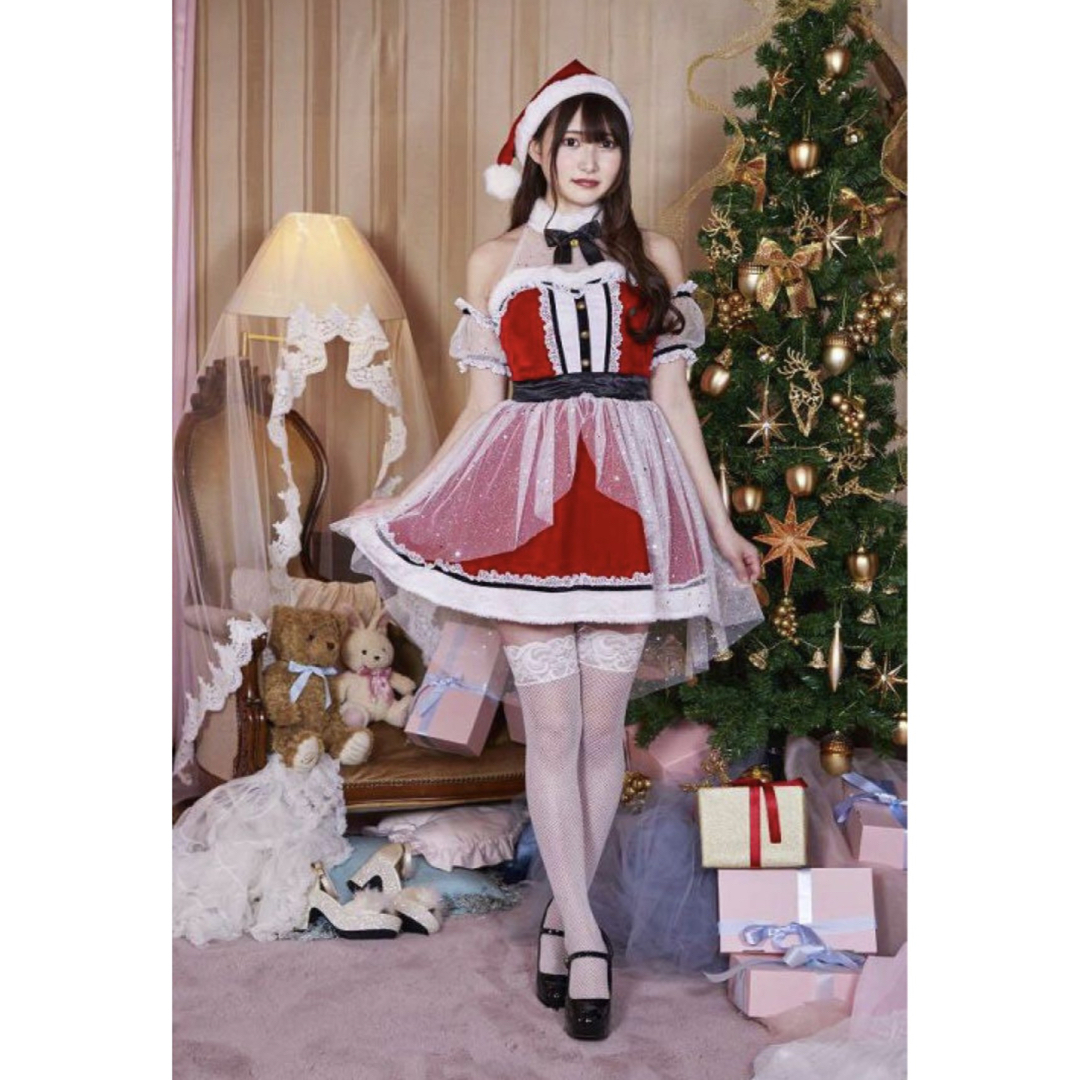 サンタコス　サンタ　コスプレ　クリスマス　コスチューム　レディース　セクシー エンタメ/ホビーのコスプレ(衣装一式)の商品写真