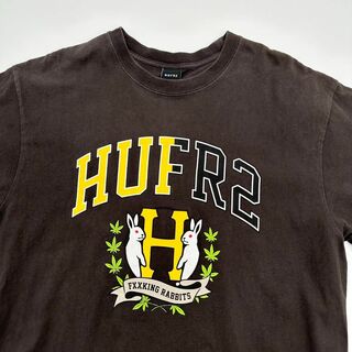 FR2 - 【限定コラボ】#FR2×HUF HUFR2 アーチロゴ 兎 Tシャツ 人気Lの 
