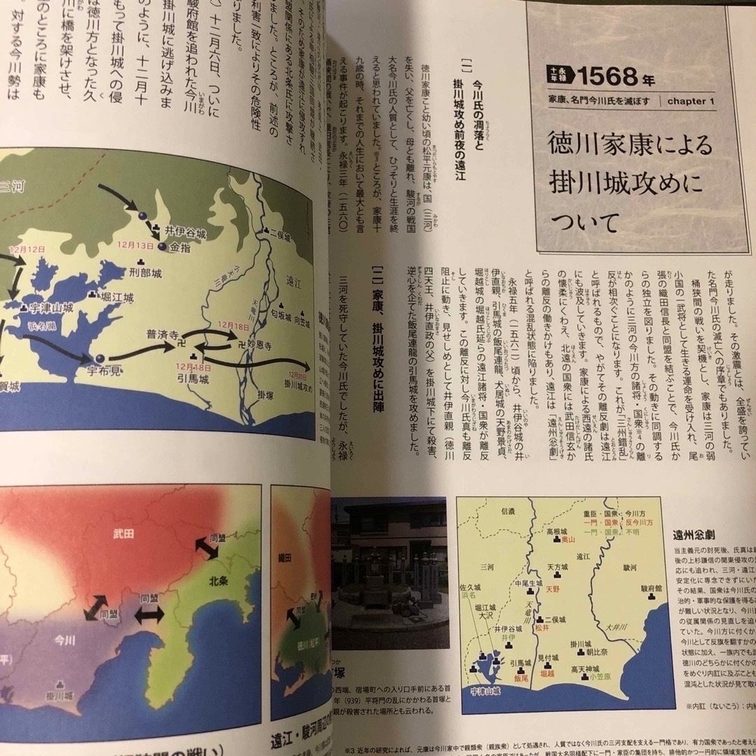 静岡県掛川市(掛川城 家康読本 vol.2) 掛川城のしおり エンタメ/ホビーの本(地図/旅行ガイド)の商品写真