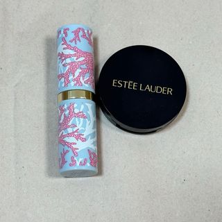 エスティローダー(Estee Lauder)の未開封 エスティローダー リップバーム リップスティック セット(リップケア/リップクリーム)