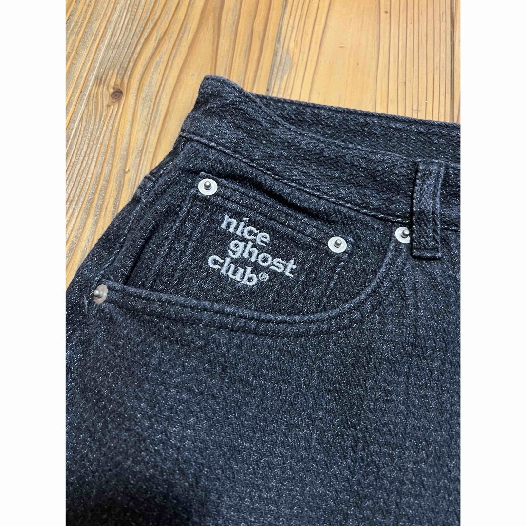 niceghostclub WAFFLE WASHED DENIM メンズのパンツ(デニム/ジーンズ)の商品写真