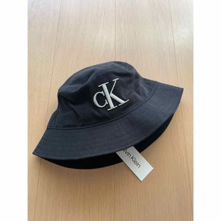 カルバンクライン(Calvin Klein)の新品Calvin Klein カルバンクライン バケットハット フリーサイズ 黒(ハット)