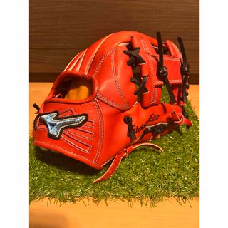 ミズノ(MIZUNO)の限定生産　藤岡モデル　ミズノ　ダイバーシティブルー　グローバルエリート　内野手(グローブ)