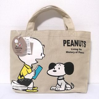 ピーナッツ(PEANUTS)のスヌーピー　ランチトートバッグ　新品未使用品(トートバッグ)