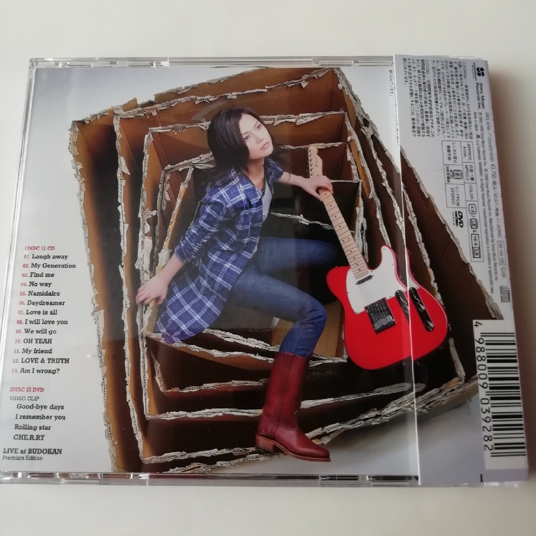 YUI I LOVED YESTERDAY 初回限定版 （美品） エンタメ/ホビーのCD(ポップス/ロック(邦楽))の商品写真