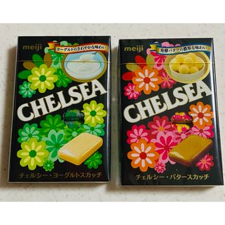 メイジ(明治)の2箱 明治 チェルシー  バタースカッチ ヨーグルトスカッチ(菓子/デザート)