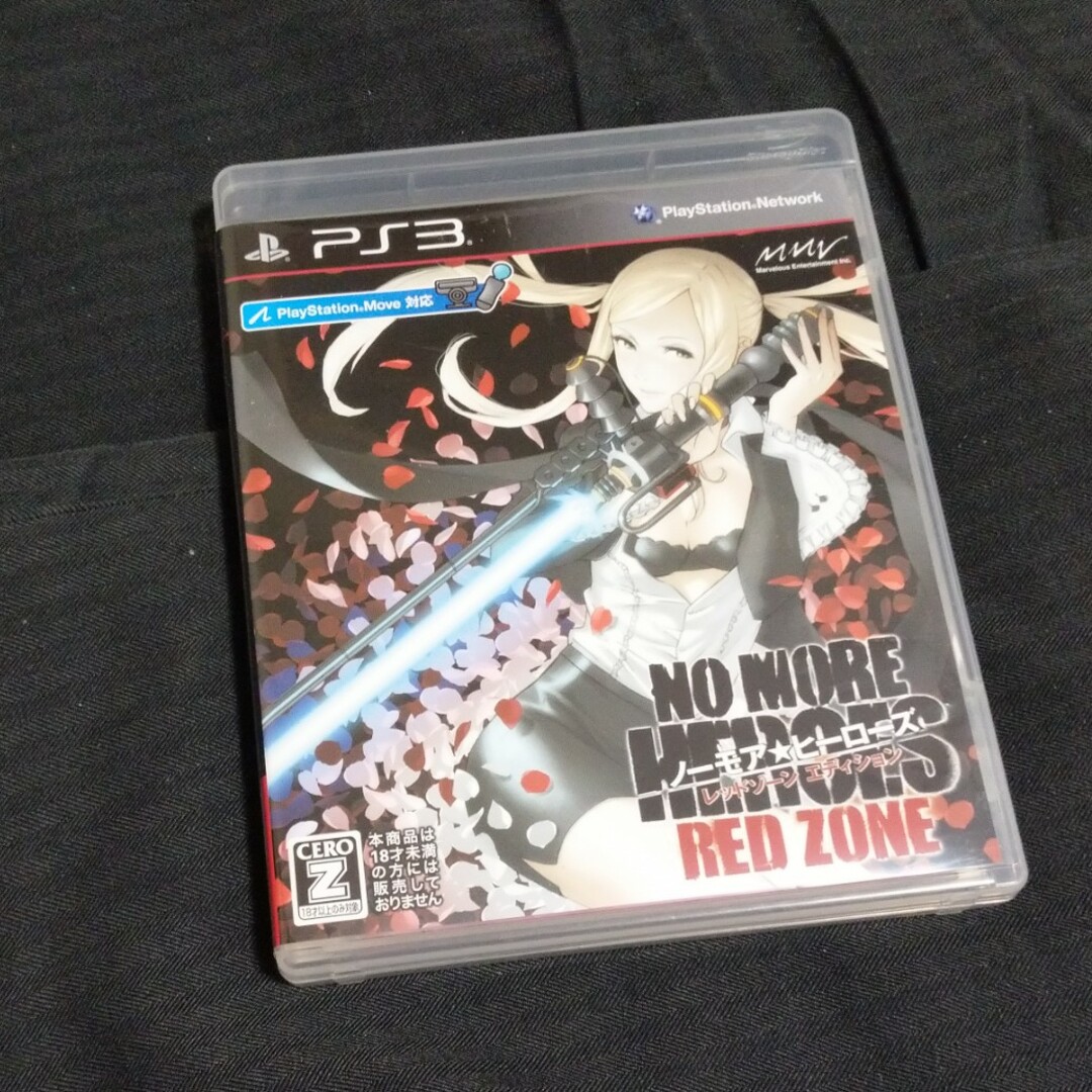 NO MORE HEROES RED ZONE Edition（ノーモア★ヒー… エンタメ/ホビーのゲームソフト/ゲーム機本体(家庭用ゲームソフト)の商品写真