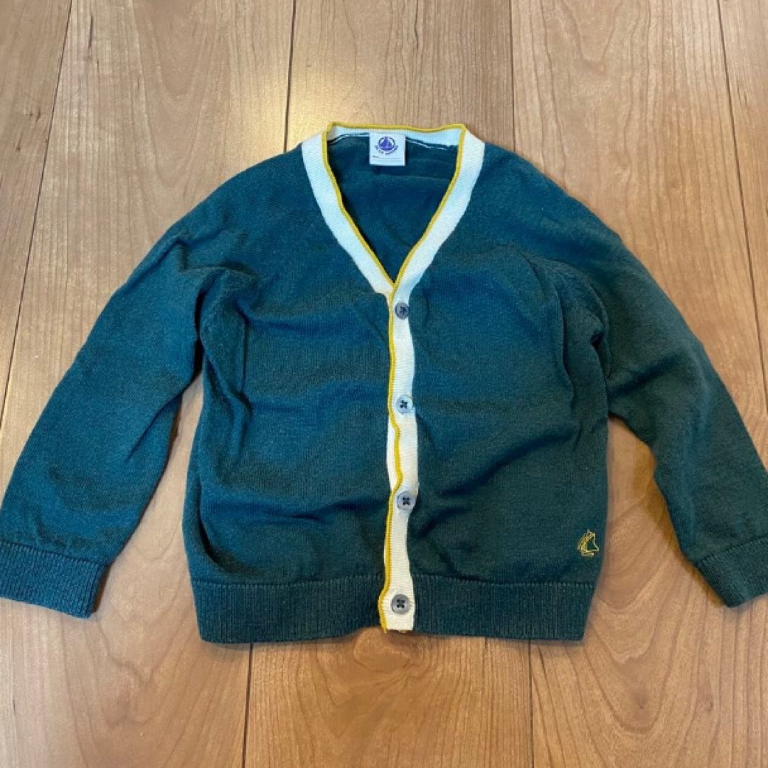 PETIT BATEAU(プチバトー)のプチバトー　カーディガン キッズ/ベビー/マタニティのベビー服(~85cm)(カーディガン/ボレロ)の商品写真