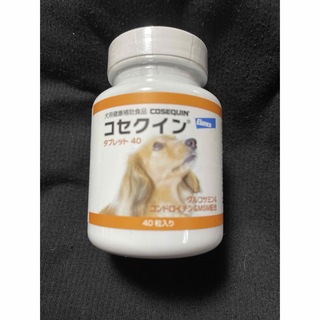 エランコ(Elanco)の犬用健康補助食品　COSEQUIN コセクイン　タブレット　40(ペットフード)