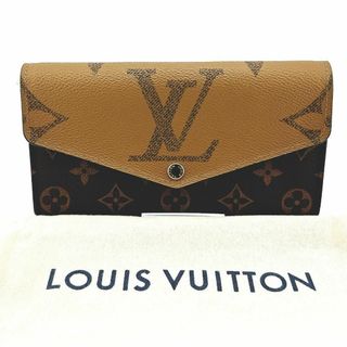 ルイヴィトン(LOUIS VUITTON)のルイヴィトン 長財布 M80726 モノグラム リバース ポルトフォイユ サラ(財布)