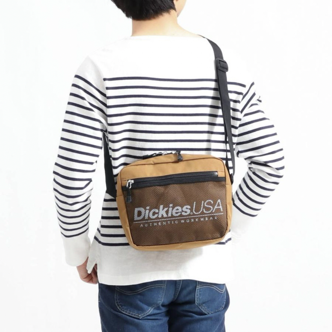 Dickies(ディッキーズ)のDickies.USA ディッキーズ　ショルダーバッグ　サコッシュ　ブラウン メンズのバッグ(ショルダーバッグ)の商品写真