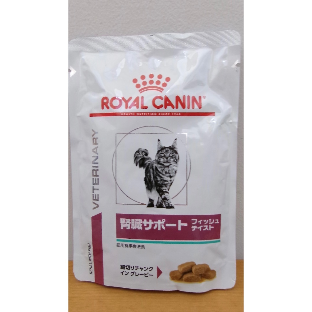 ROYAL CANIN(ロイヤルカナン)のロイヤルカナン　猫　腎臓サポート500g（ドライ）・フィッシュテイスト（パウチ） その他のペット用品(猫)の商品写真