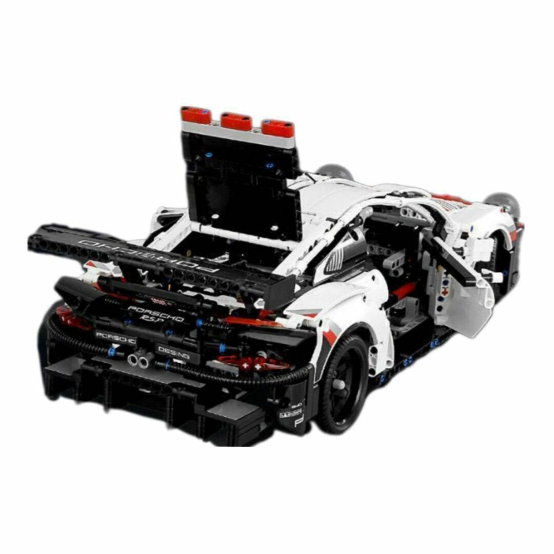 レゴ互換 ブロック 車 レースカー テクニック ポルシェ 911 RSR エンタメ/ホビーのおもちゃ/ぬいぐるみ(模型/プラモデル)の商品写真