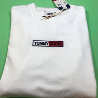 TOMMY JEANS - TOMMY JEANS ..,, 紳士半袖Tシャツ…新品未使用…(Lサイズ)