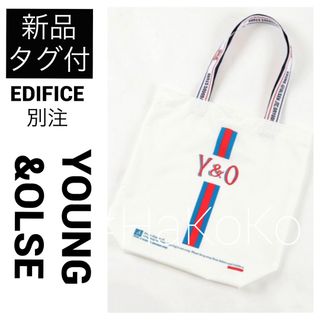 ヤングアンドオルセン(YOUNG&OLSEN)の◆新品　ヤングアンドオルセン EDIFICE 別注 マーケットバッグ エコトート(トートバッグ)