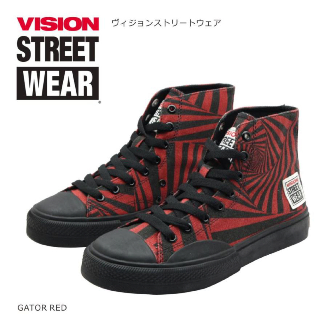 VISION STREET WEAR(ヴィジョン ストリート ウェア)の☆VISION STREET WEAR☆ CANVAS HI メンズの靴/シューズ(スニーカー)の商品写真