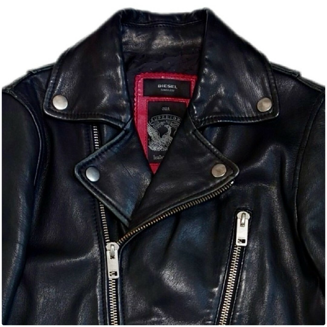 DIESEL - 定価13.8万 ディーゼル 最高級プレミアムラムレザー DIESEL - 定価13.8万 ディーゼル 最高級プレミアムラムレザー