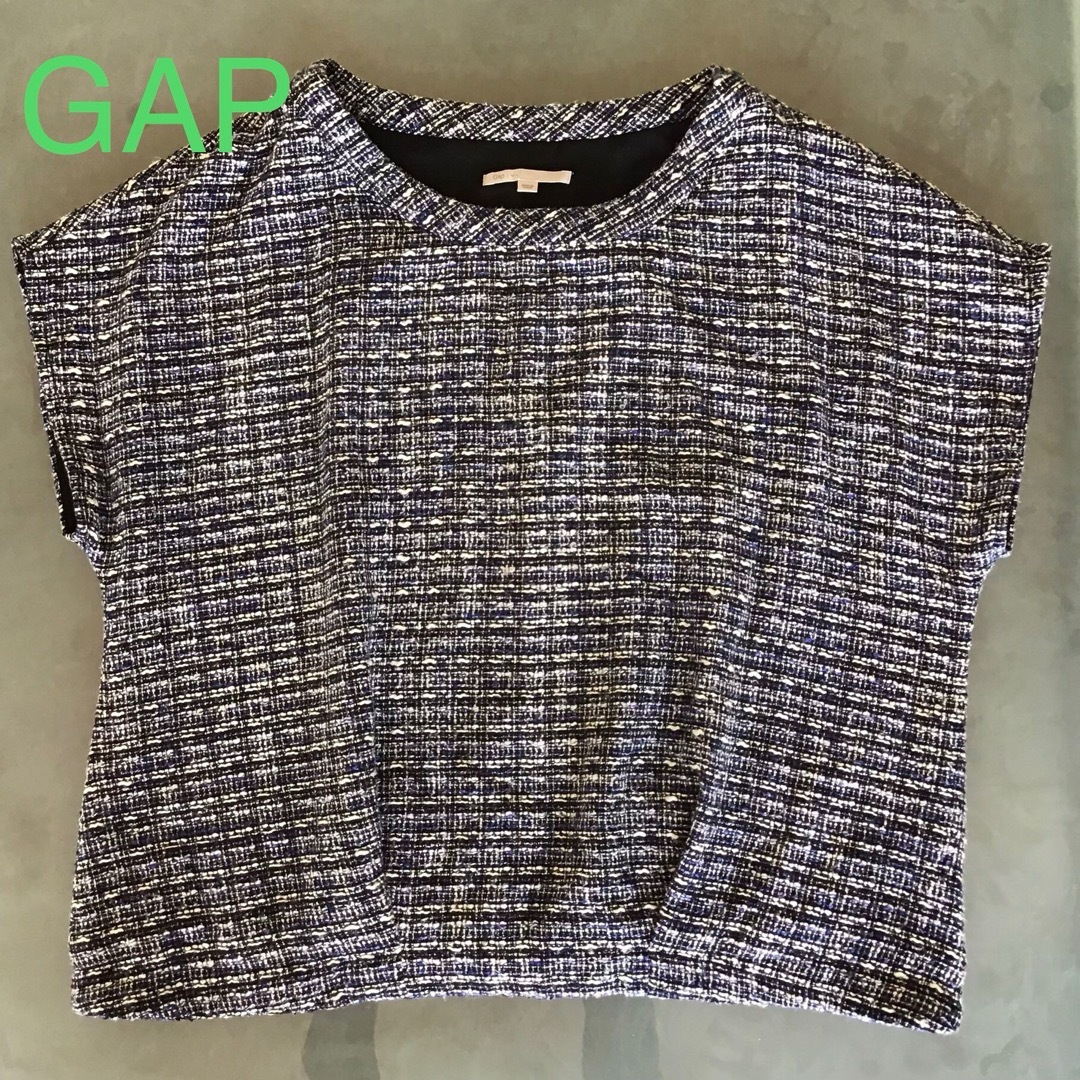 GAP(ギャップ)のGap  ツイード トップス L 期間限定お値下げ レディースのトップス(チュニック)の商品写真