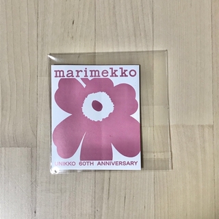 マリメッコ(marimekko)のマリメッコ　ウニッコ　ピンク　ステッカー　Rakuten Fashion　非売品(シール)