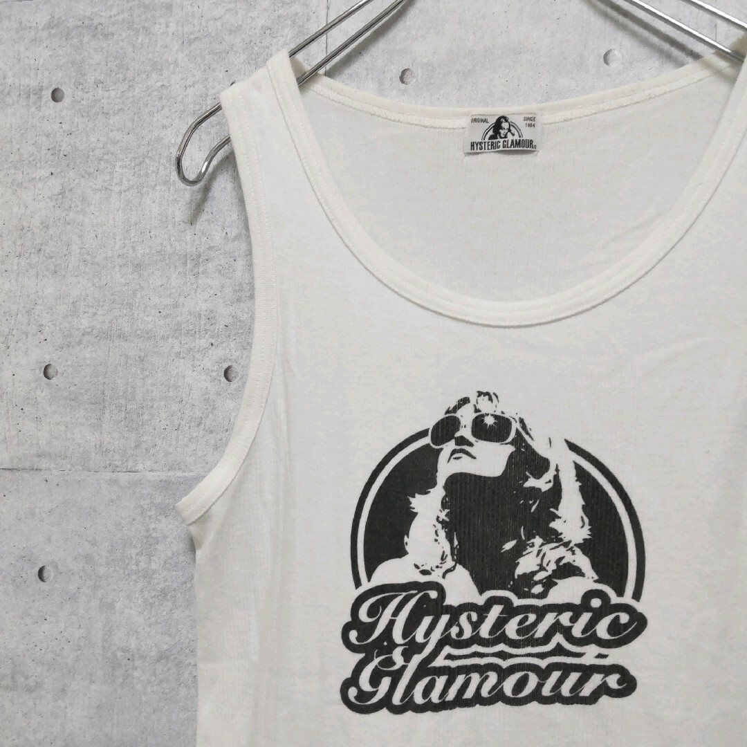 HYSTERIC GLAMOUR(ヒステリックグラマー)のHYSTERIC GLAMOUR ヒステリックグラマー タンクトップ ノンスリー メンズのトップス(タンクトップ)の商品写真