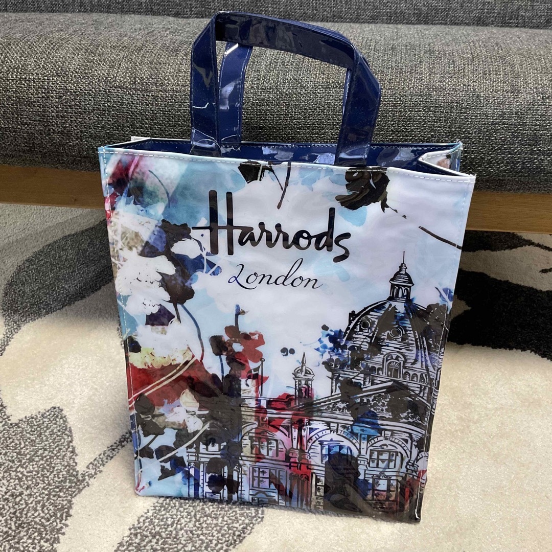 Harrods(ハロッズ)のハロッズ  水彩プリントトートバッグ レディースのバッグ(トートバッグ)の商品写真