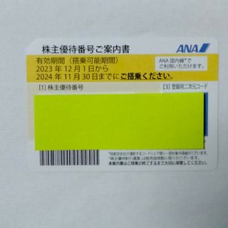 エーエヌエー(ゼンニッポンクウユ)(ANA(全日本空輸))のANA株主優待券1枚(その他)