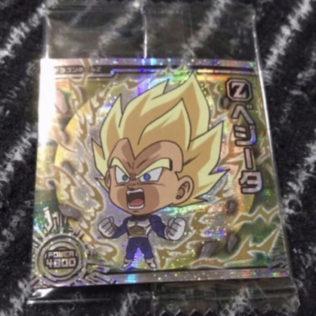 ドラゴンボール(ドラゴンボール)のドラゴンボール超戦士シールウエハース5 GR ベジータ　最安値　送料無料 エンタメ/ホビーのおもちゃ/ぬいぐるみ(キャラクターグッズ)の商品写真