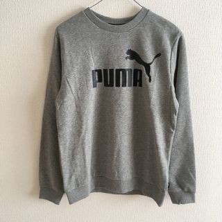 プーマ(PUMA)の男の子 PUMA プーマ ASIA アジアフィット 裏毛トレーナー グレー160(Tシャツ/カットソー)