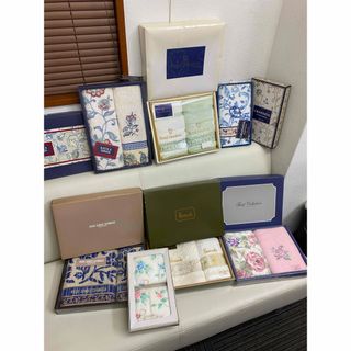 UCHINO - 新品 バスタオル ウチノ リボン ふわふわ ドット ピンク