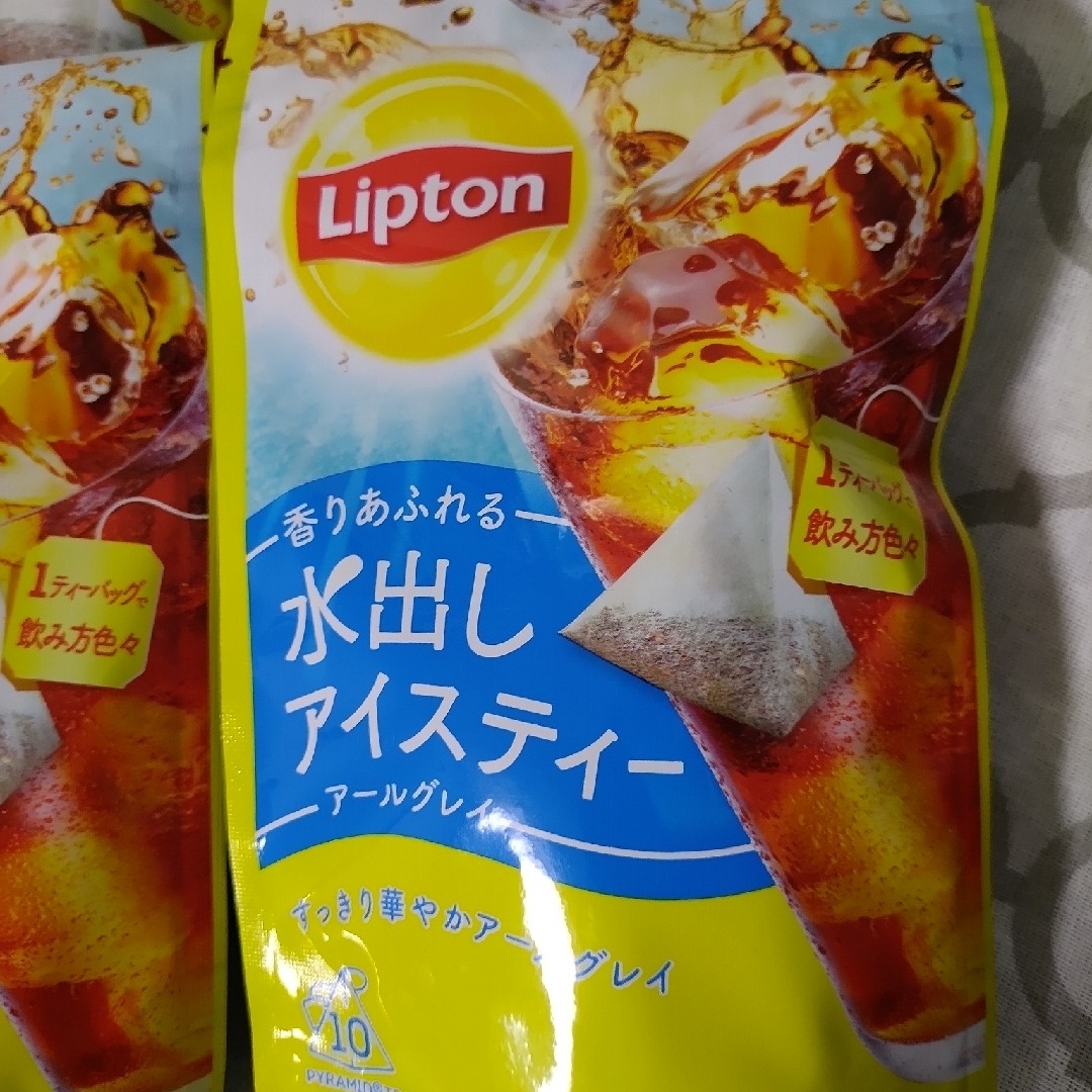 リプトン(リプトン)の新品未開封☆リプトン 水出しアールグレイＴＢ 食品/飲料/酒の飲料(茶)の商品写真