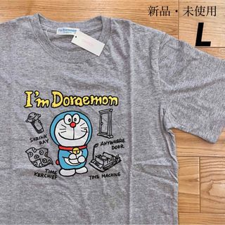 ドラエモン(ドラえもん)の【L】I'm Doraemon ドラえもん　半袖Tシャツ●メンズ　レディース(Tシャツ/カットソー(半袖/袖なし))