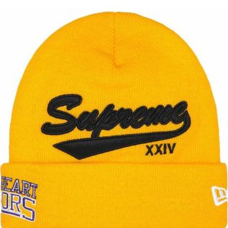 シュプリーム(Supreme)の148　Supreme New Era Salvation BeanieGold(ニット帽/ビーニー)