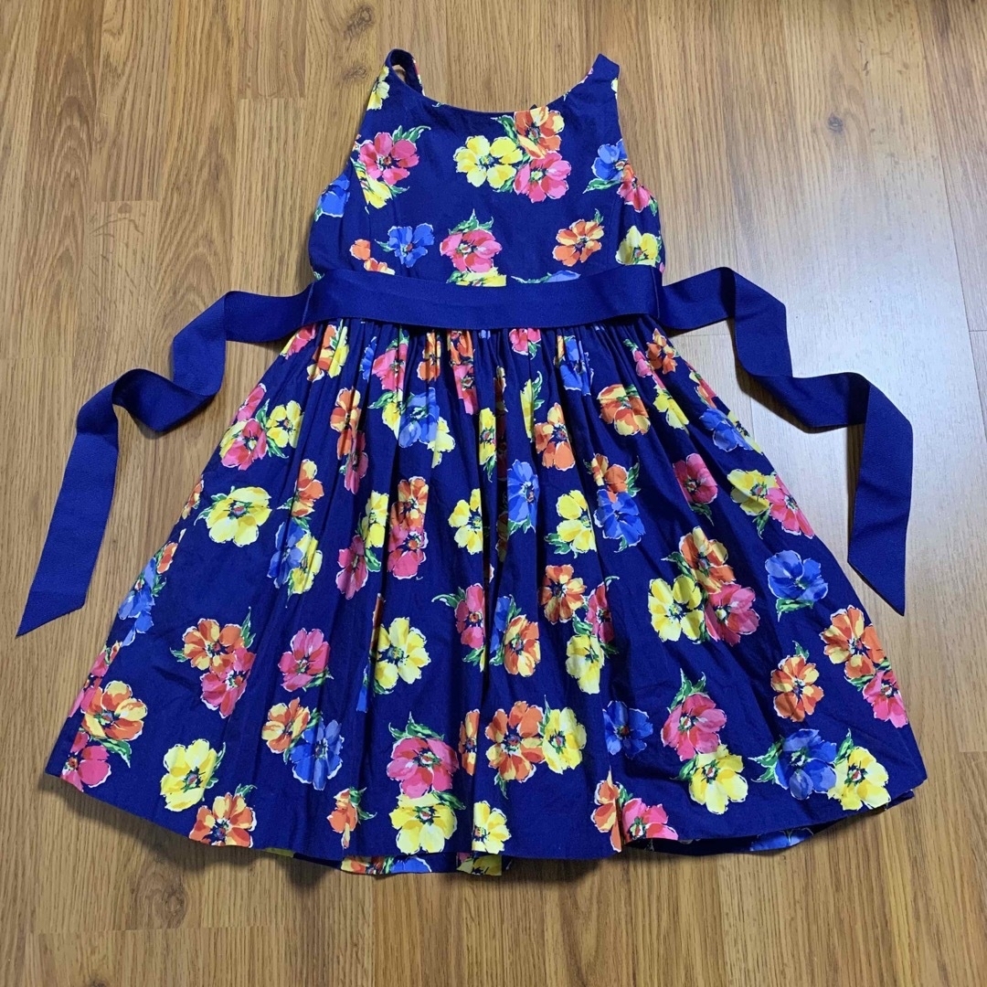 POLO RALPH LAUREN - ラルフローレン 花柄ワンピース 6X 130 120 POLO RALPH LAUREN - ラルフローレン 花柄ワンピース 6X 130 120