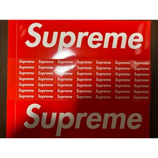 Supreme - supreme 黒 フェルト ボックスロゴ ステッカー の通販 by ふ