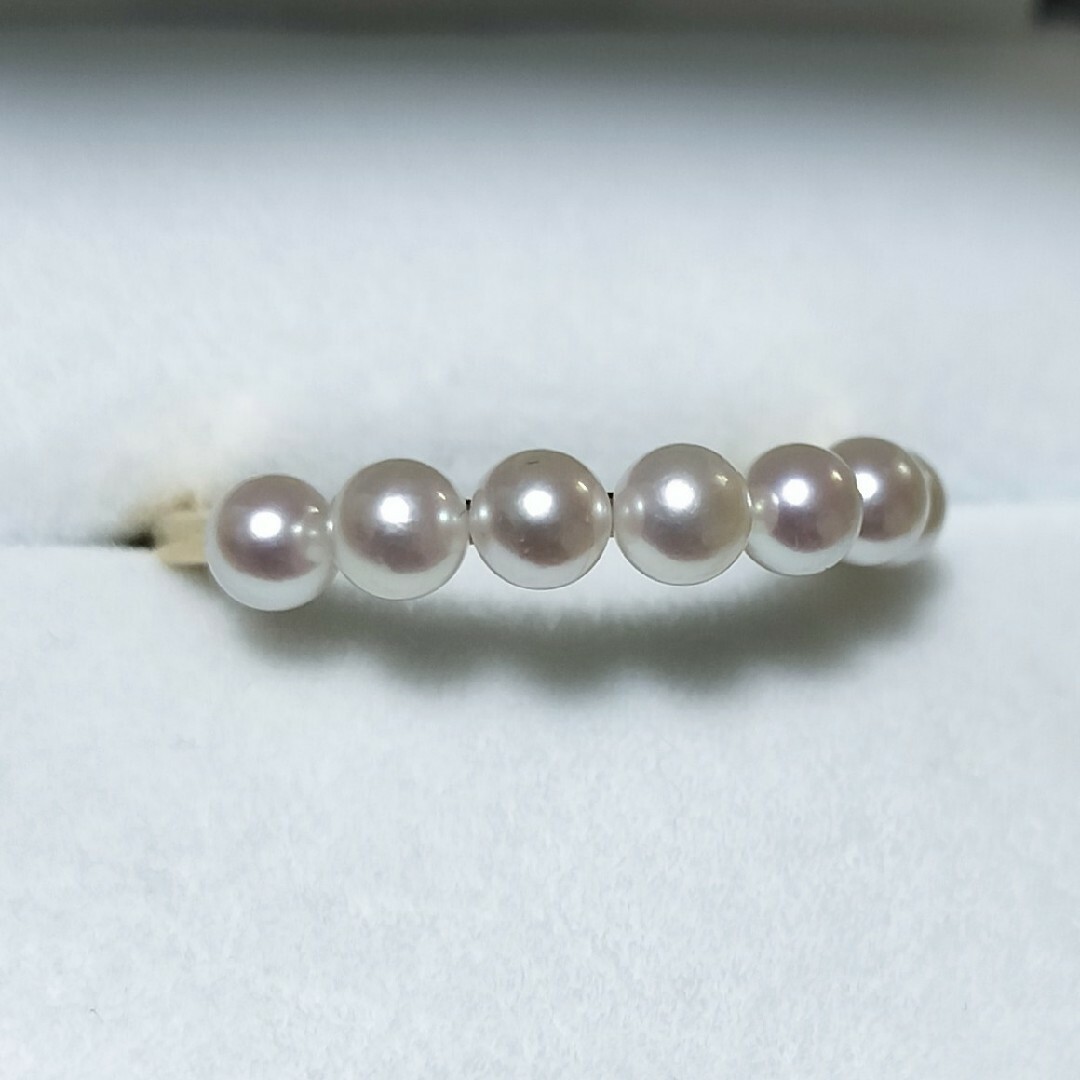 MIKIMOTO(ミキモト)のミキモト ベビーパール リング K18YG 3.5mm 2.9g レディースのアクセサリー(リング(指輪))の商品写真