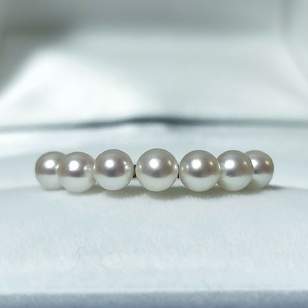 MIKIMOTO(ミキモト)のミキモト ベビーパール リング K18YG 3.5mm 2.9g レディースのアクセサリー(リング(指輪))の商品写真