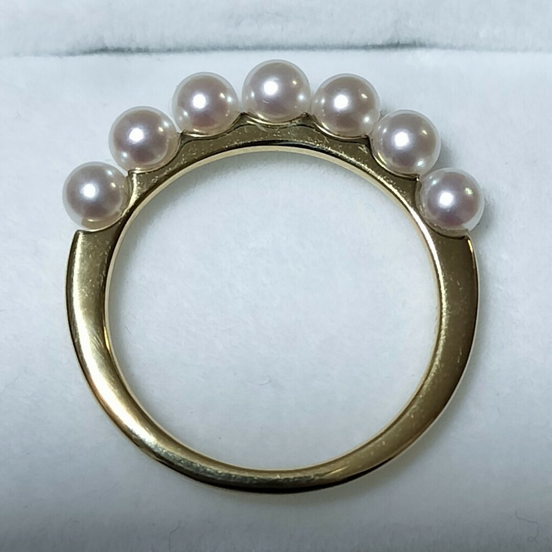 MIKIMOTO(ミキモト)のミキモト ベビーパール リング K18YG 3.5mm 2.9g レディースのアクセサリー(リング(指輪))の商品写真