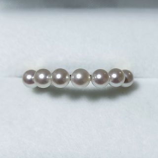 ミキモト(MIKIMOTO)のミキモト ベビーパール リング K18YG 3.5mm 2.9g(リング(指輪))