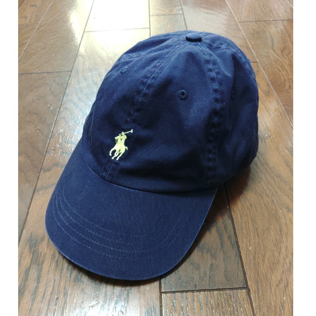 POLO RALPH LAUREN(ポロラルフローレン)のPOLO RALPH LAUREN　キャップ　ネイビー　黄色 メンズの帽子(キャップ)の商品写真