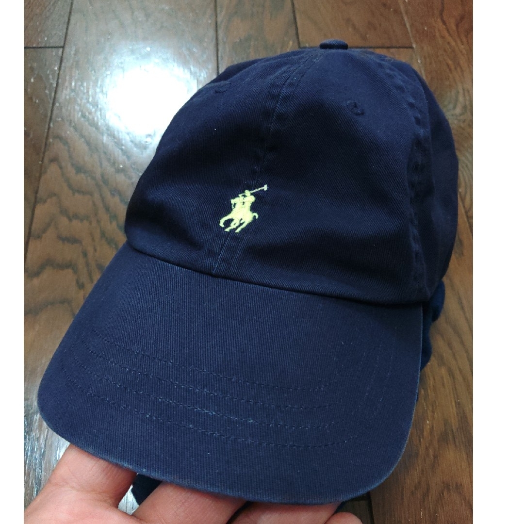 POLO RALPH LAUREN(ポロラルフローレン)のPOLO RALPH LAUREN　キャップ　ネイビー　黄色 メンズの帽子(キャップ)の商品写真