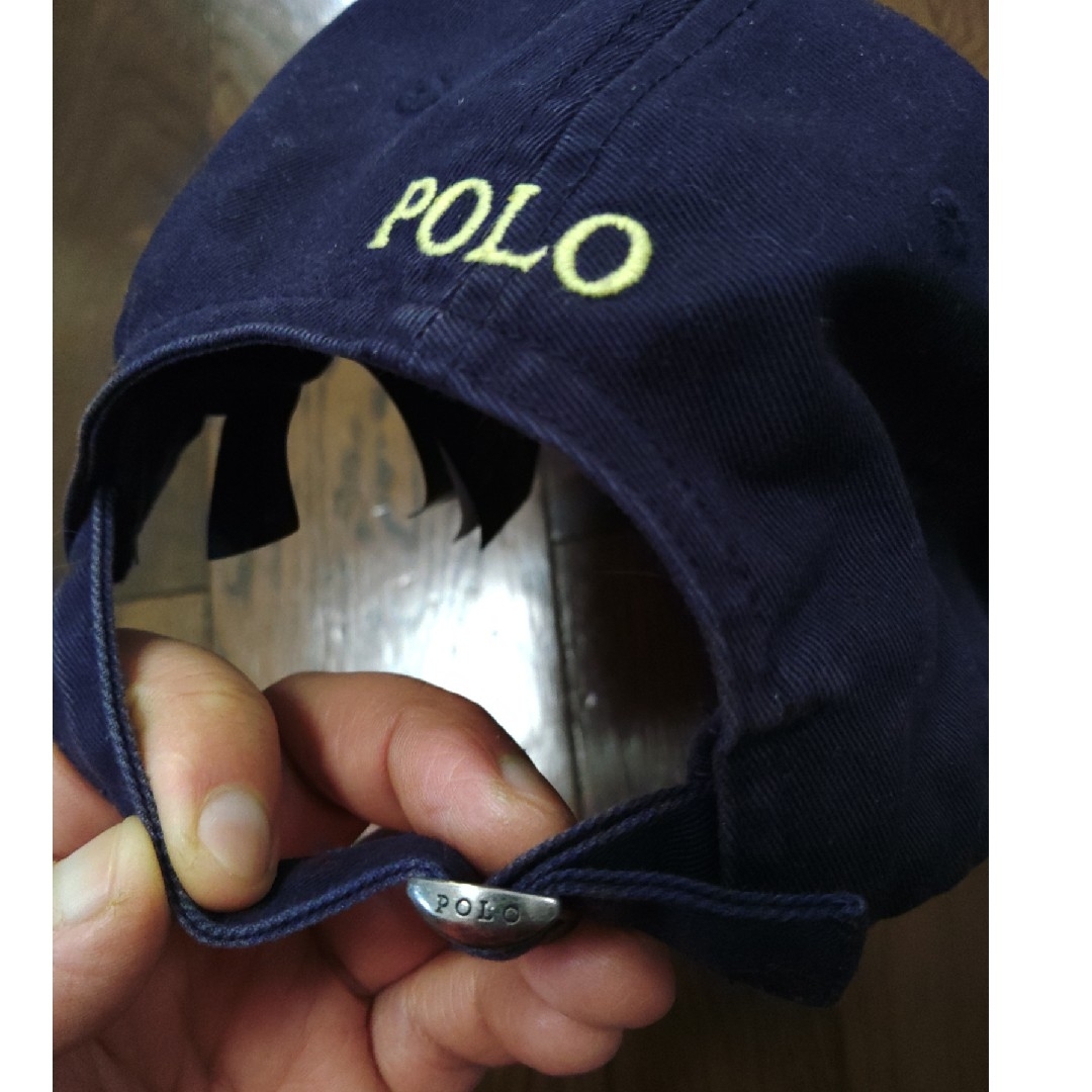 POLO RALPH LAUREN(ポロラルフローレン)のPOLO RALPH LAUREN　キャップ　ネイビー　黄色 メンズの帽子(キャップ)の商品写真