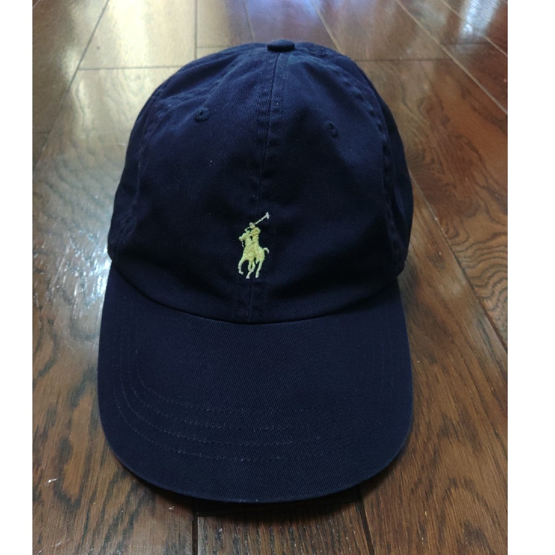 POLO RALPH LAUREN(ポロラルフローレン)のPOLO RALPH LAUREN　キャップ　ネイビー　黄色 メンズの帽子(キャップ)の商品写真