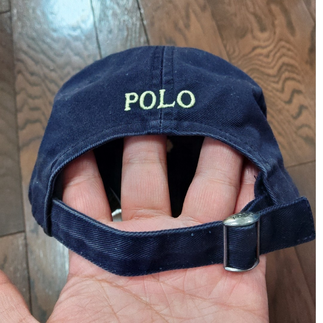 POLO RALPH LAUREN(ポロラルフローレン)のPOLO RALPH LAUREN　キャップ　ネイビー　黄色 メンズの帽子(キャップ)の商品写真