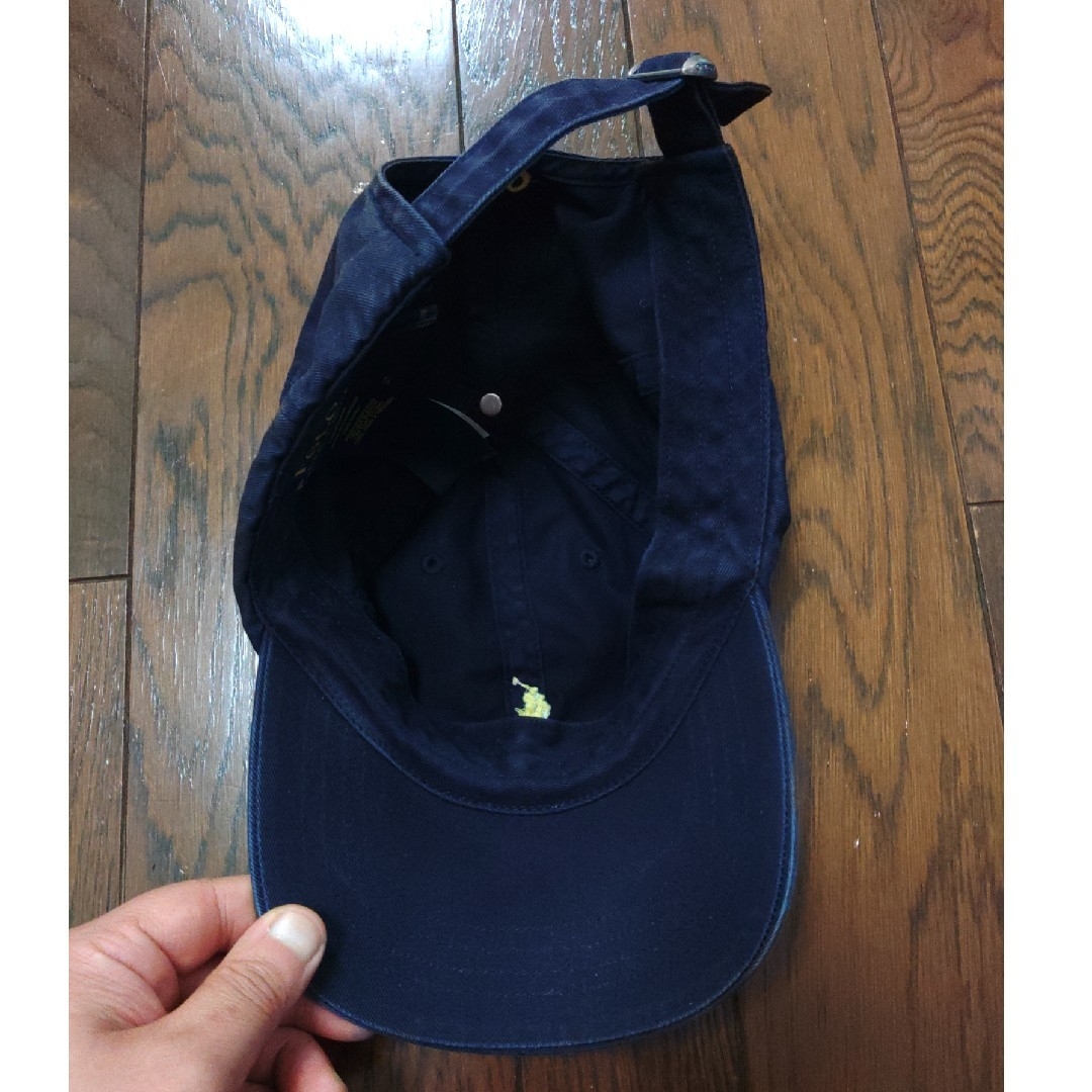 POLO RALPH LAUREN(ポロラルフローレン)のPOLO RALPH LAUREN　キャップ　ネイビー　黄色 メンズの帽子(キャップ)の商品写真