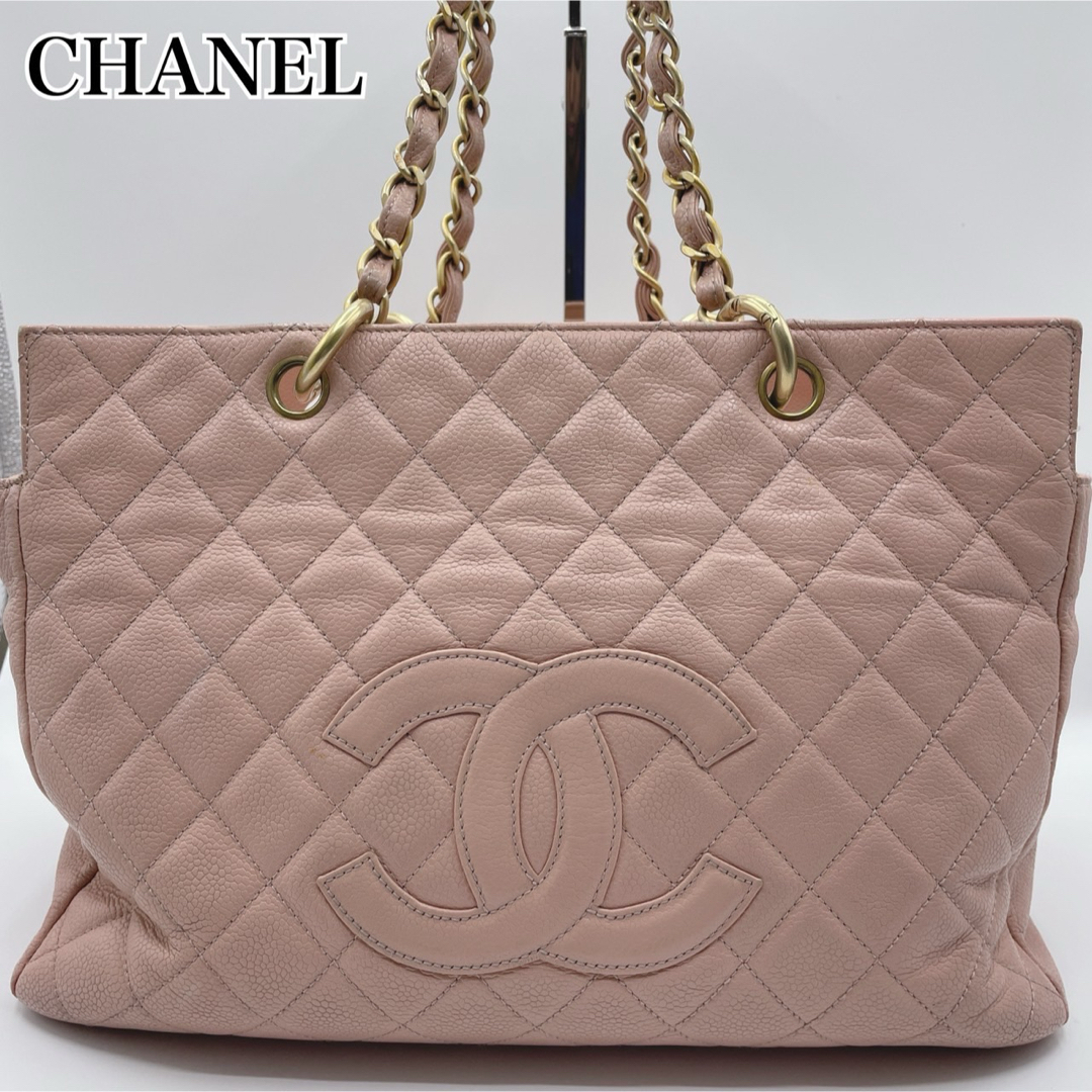 CHANEL(シャネル)のCHANEL キャビアスキン PTT プチタイムレストート  レディースのバッグ(ハンドバッグ)の商品写真