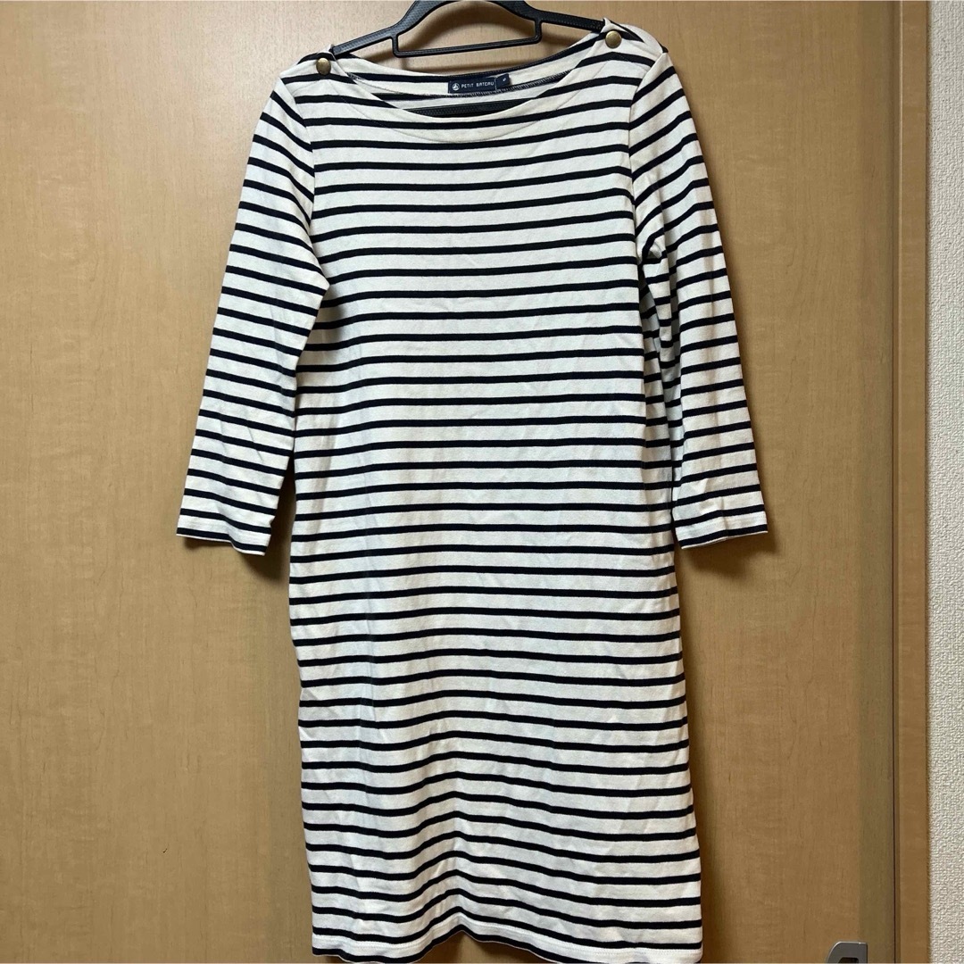 PETIT BATEAU(プチバトー)のプチバトー　レディース　 ワンピース　Sサイズ  レディースのワンピース(ひざ丈ワンピース)の商品写真