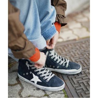 GOLDEN GOOSE - GOLDEN GOOSE/ゴールデングースFRANCY NAVY SUEDE39