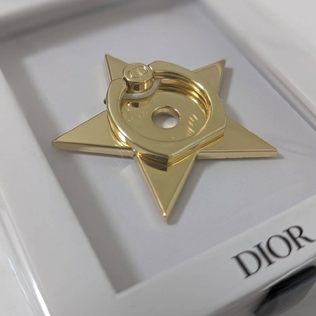 Christian Dior(クリスチャンディオール)の新品未使用！　Dior ディオール ノベルティ スマホリング 星 レディースのファッション小物(その他)の商品写真