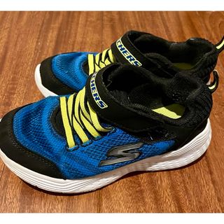 スケッチャーズ(SKECHERS)のSKECHERS KIDSスニーカー  ブルー×ブラック(スニーカー)