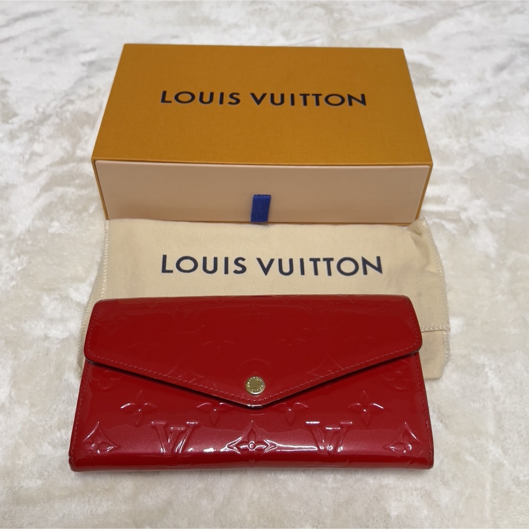 LOUIS VUITTON(ルイヴィトン)の【廃盤レア】ルイヴィトン モノグラム ポルトフォイユ・サラ ヴェルニ スリーズ レディースのファッション小物(財布)の商品写真